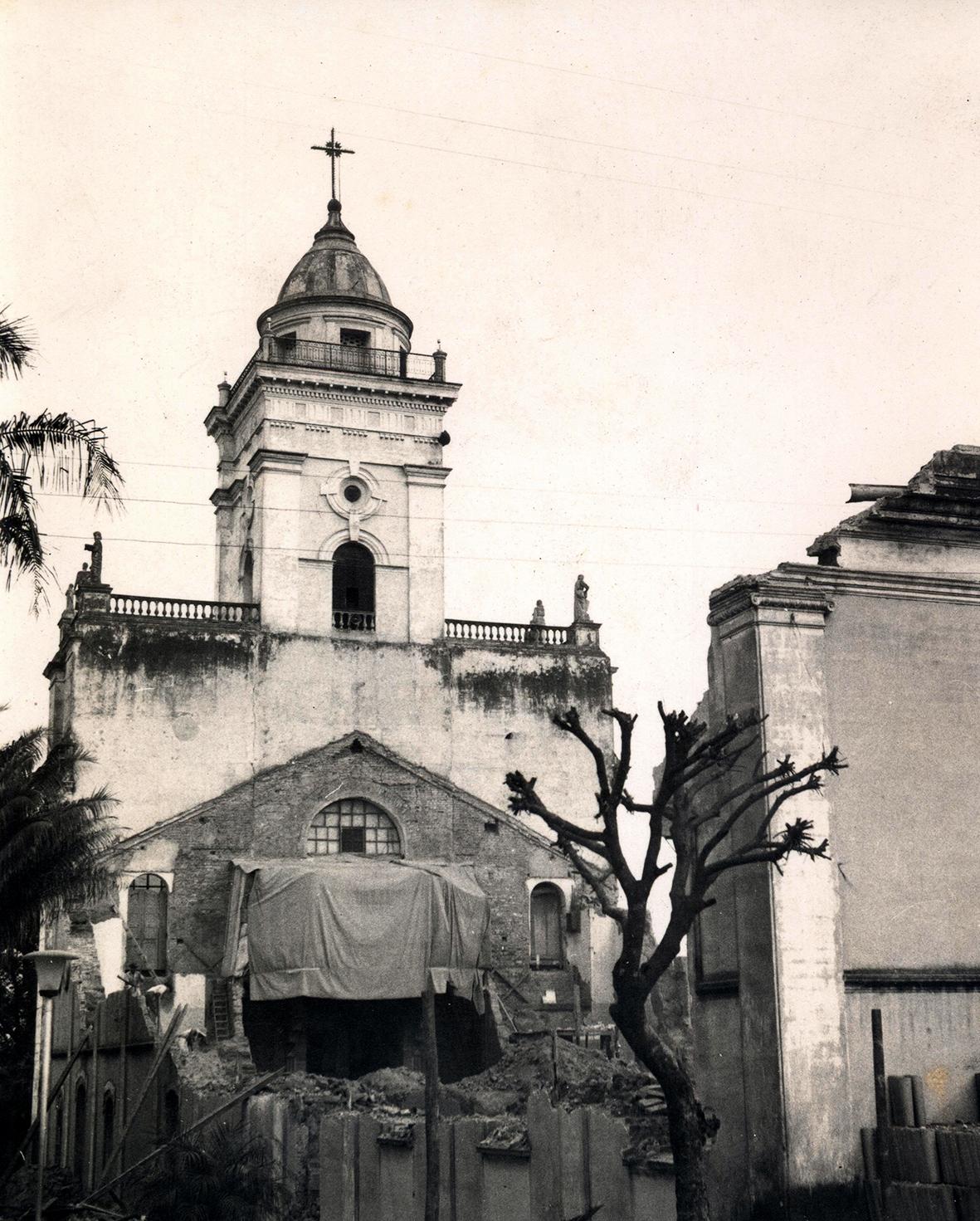 A reforma da Igreja Matriz em 1962