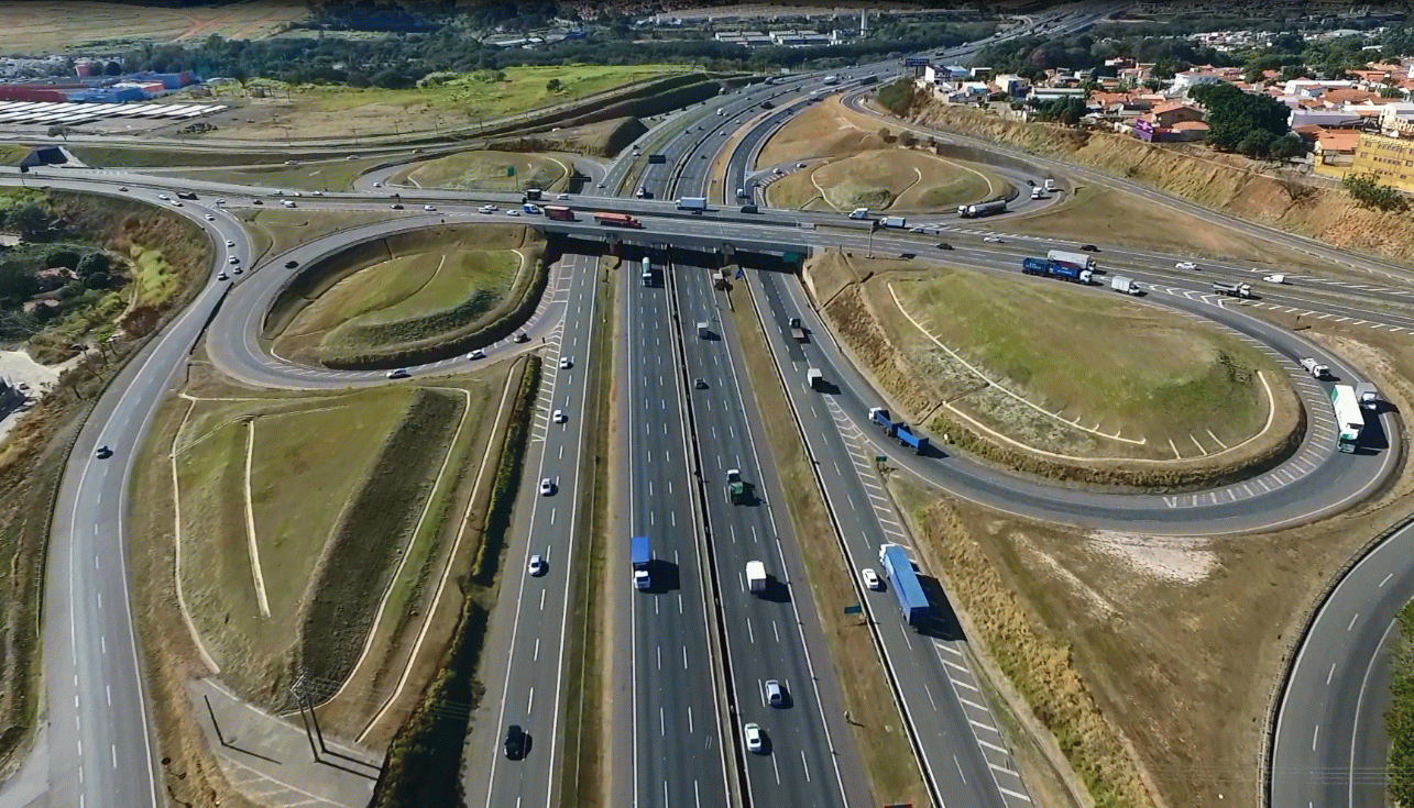 Rota das Bandeiras realiza manutenção preventiva de pavimento em acessos da D. Pedro I (SP-065), na região de Campinas, a partir deste sábado, dia 10