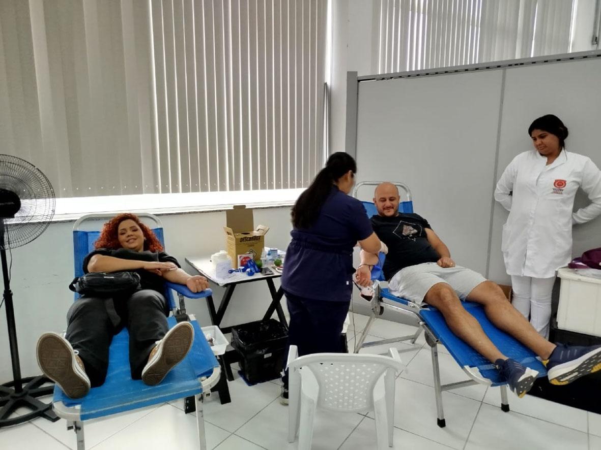 34 novos doadores de sangue e 17 cadastrados para medula óssea