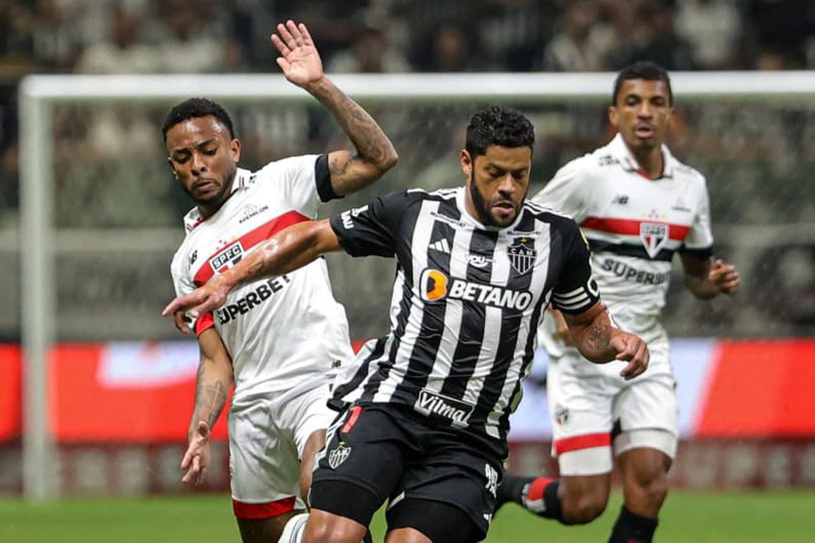 Atlético-MG e São Paulo empatam, e Galo se classifica na Copa do Brasil