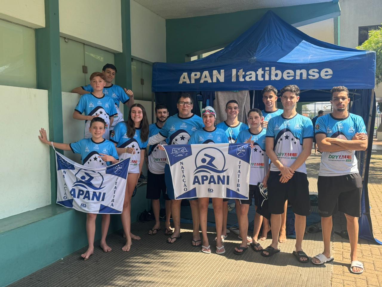 Equipe Apan Itatibense se destaca em Torneio Regional de Natação em Limeira