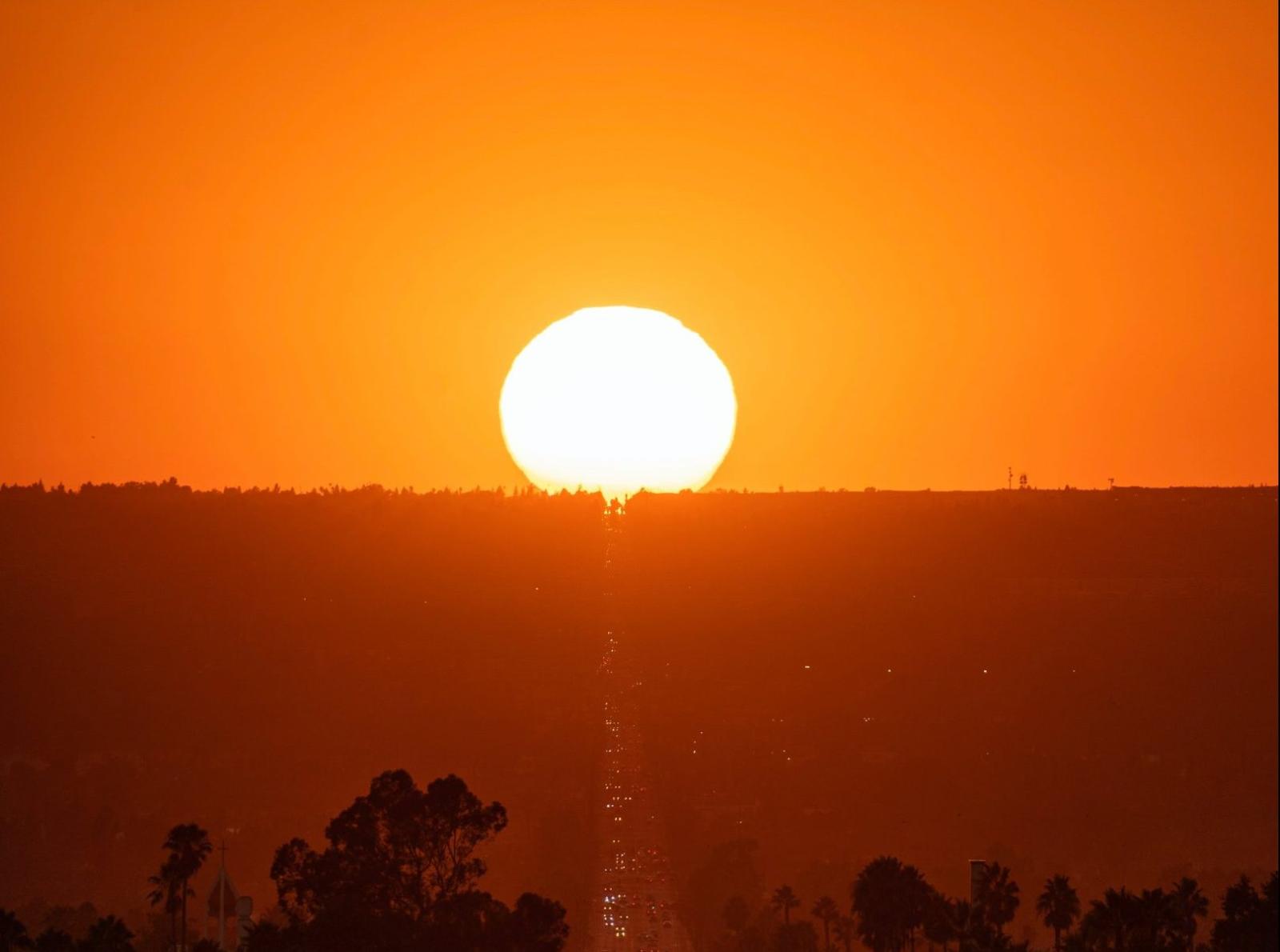 Massa de ar quente e seco “segura” onda de calor na região