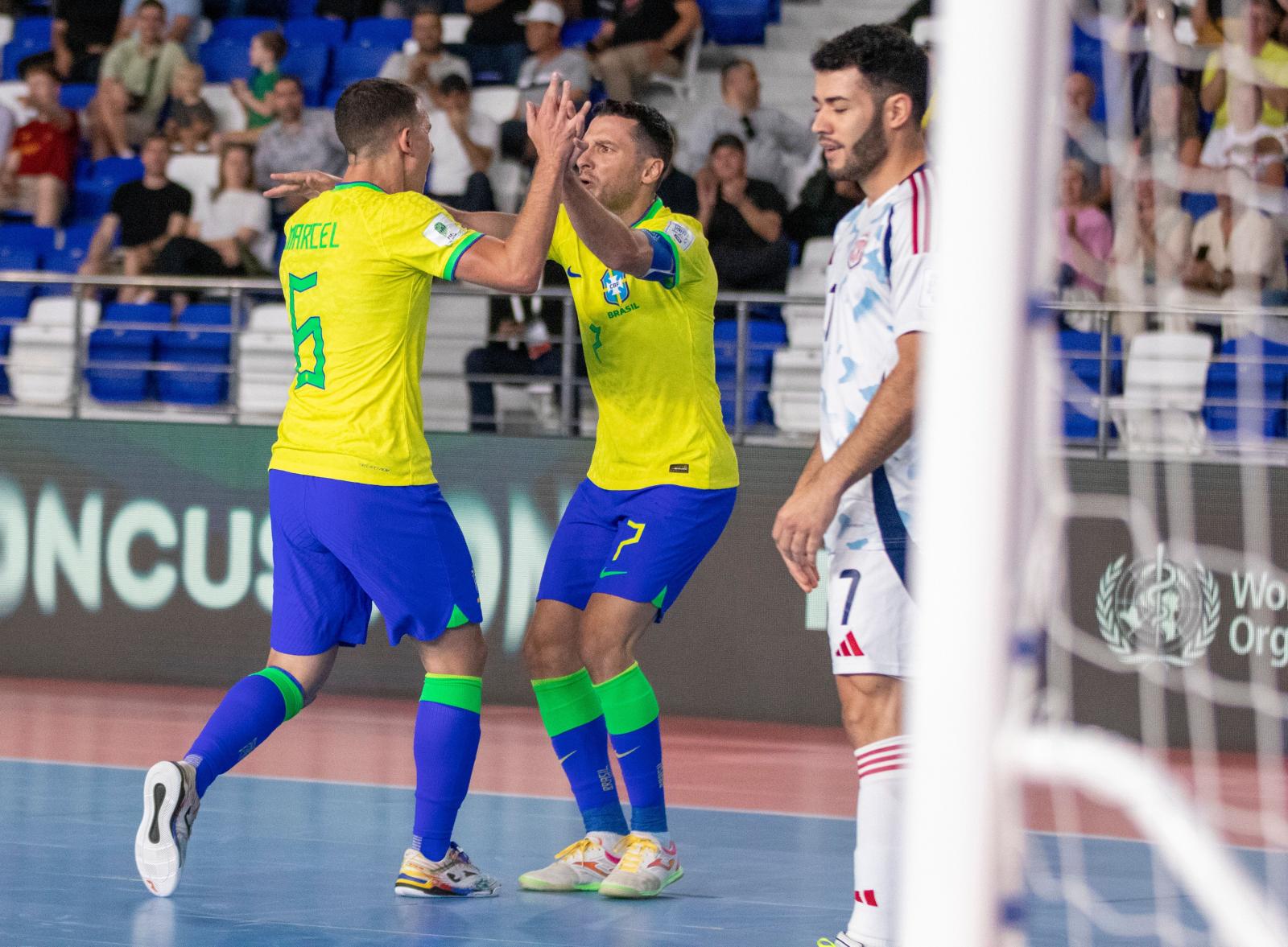 Seleção de Futsal está nas quartas de final da Copa do Mundo