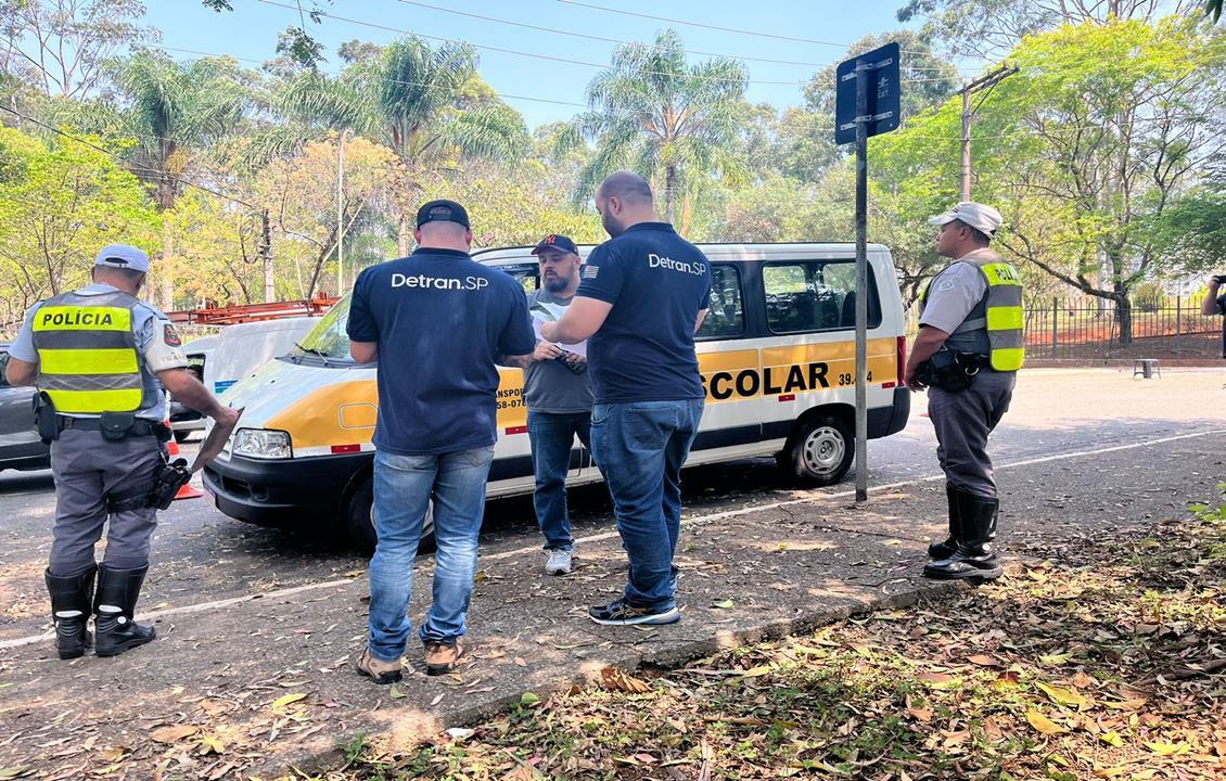 Detran-SP intensifica fiscalização de veículos escolares em todo o estado