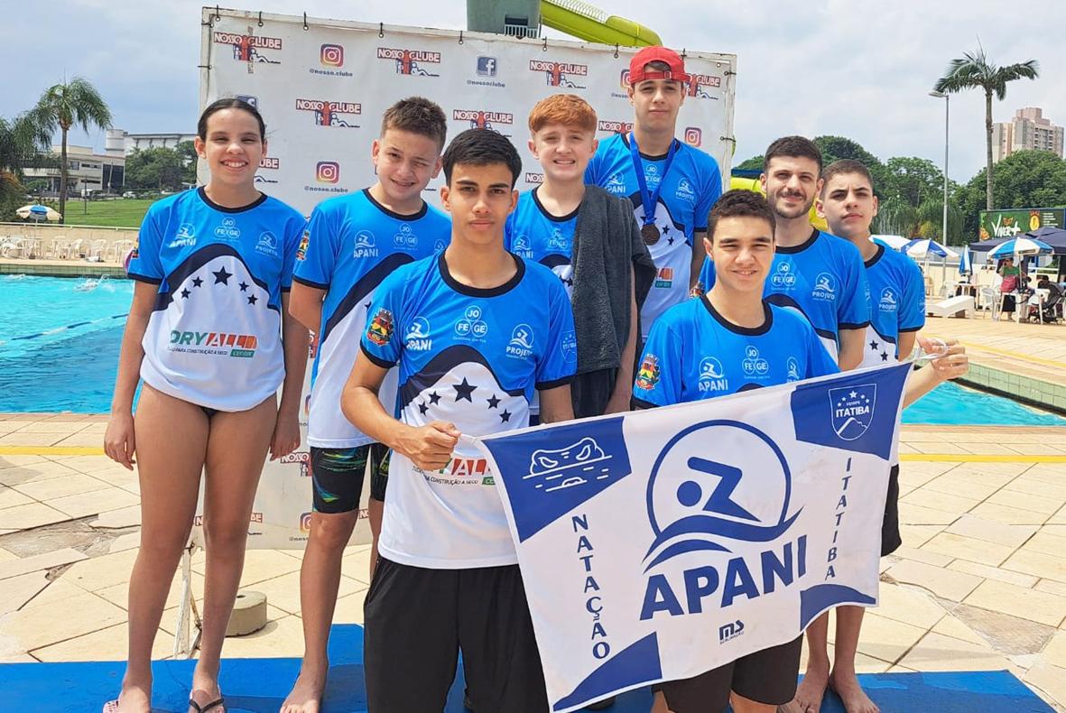 Apan Itatibense conquista cinco medalhas no Torneio Regional de Natação