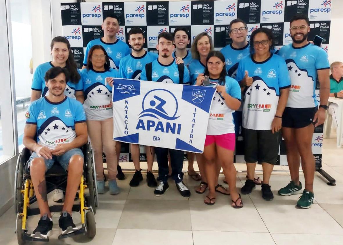 Apan Itatibense presente nas finais do Jogos Paralímpicos do Estado de SP