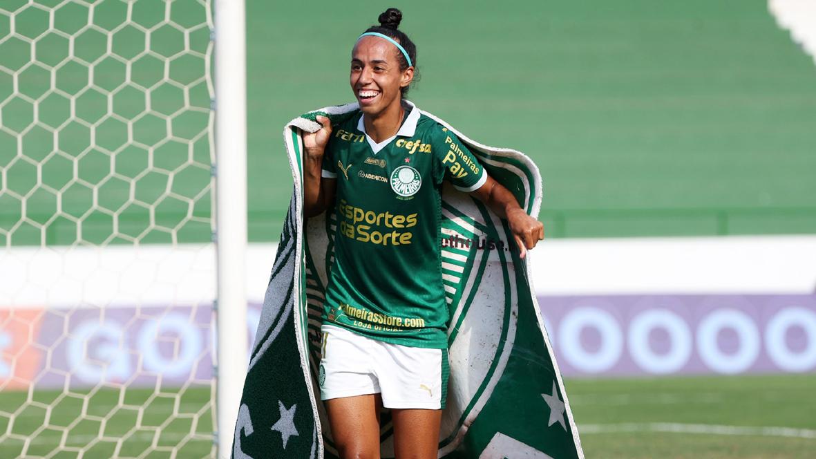 Itatibense Dudinha é destaque na final do feminino pelo Palmeiras