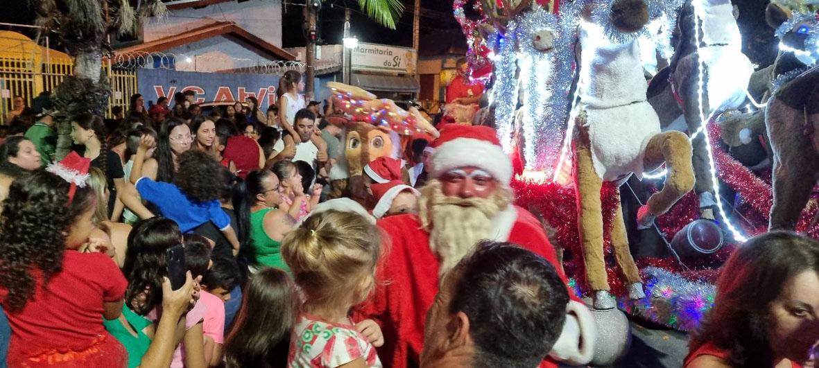 Chegada do Papai Noel e Parada de Natal prometem agitar fim de semana em Morungaba