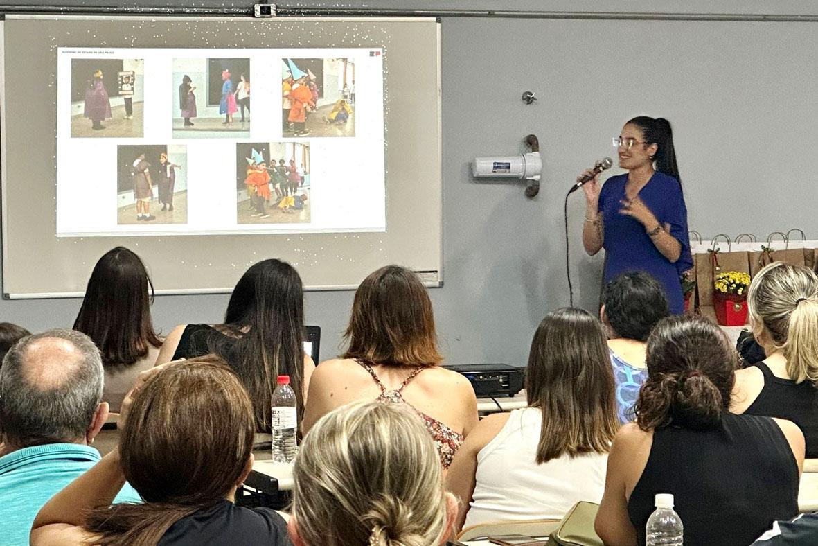 Professores da Rede Municipal apresentam boas práticas em sala de aula