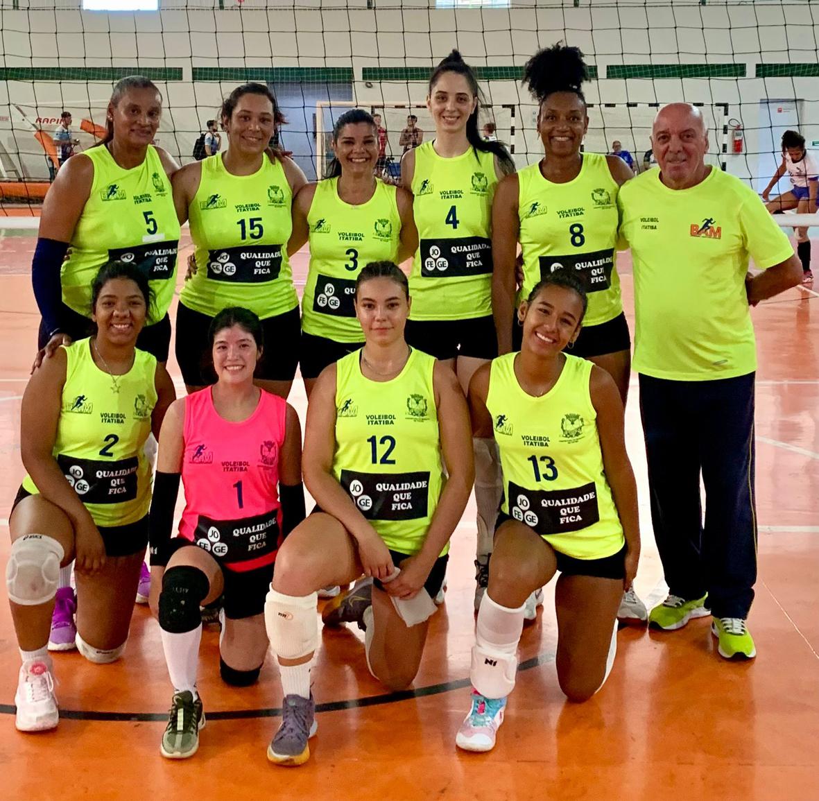 Vôlei feminino disputa semifinal nos Jogos Abertos