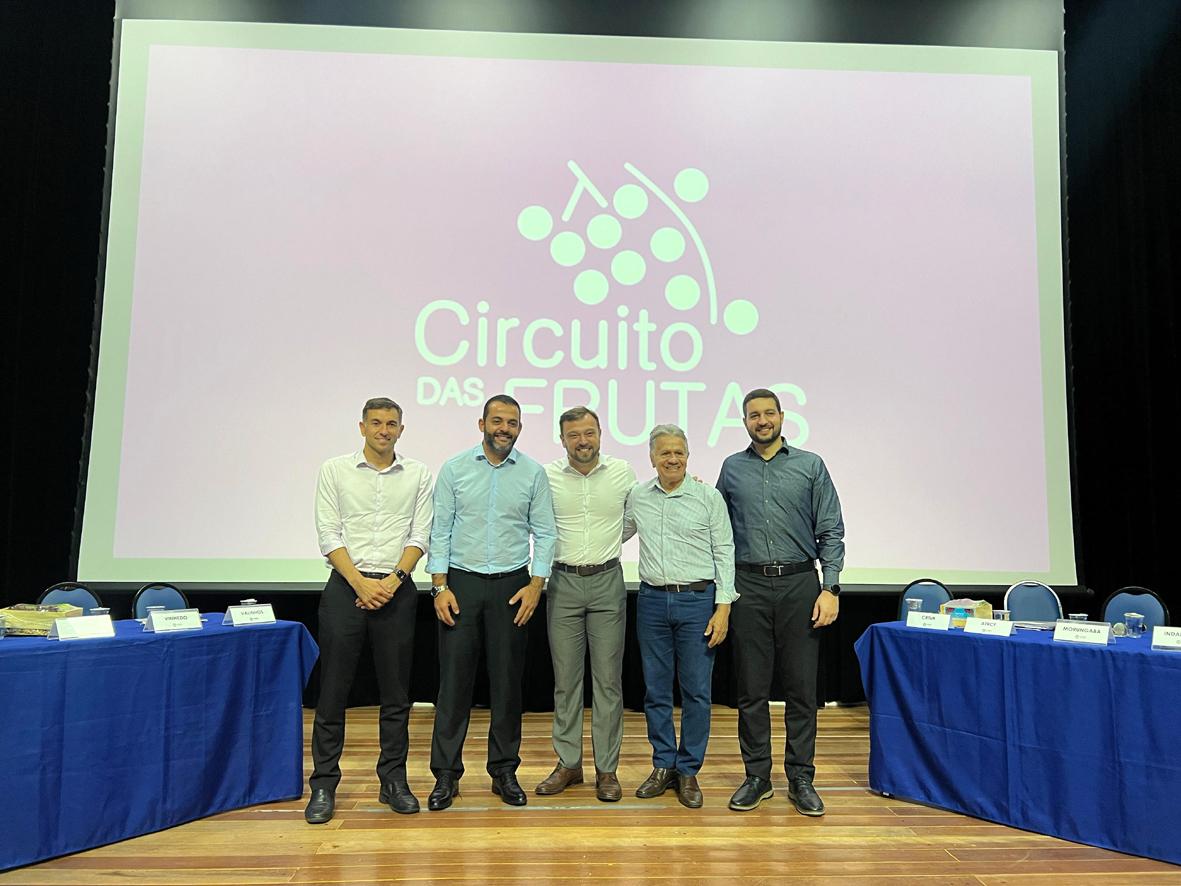 Circuito das Frutas elege nova diretoria com a presença dos 10 municípios do consórcio