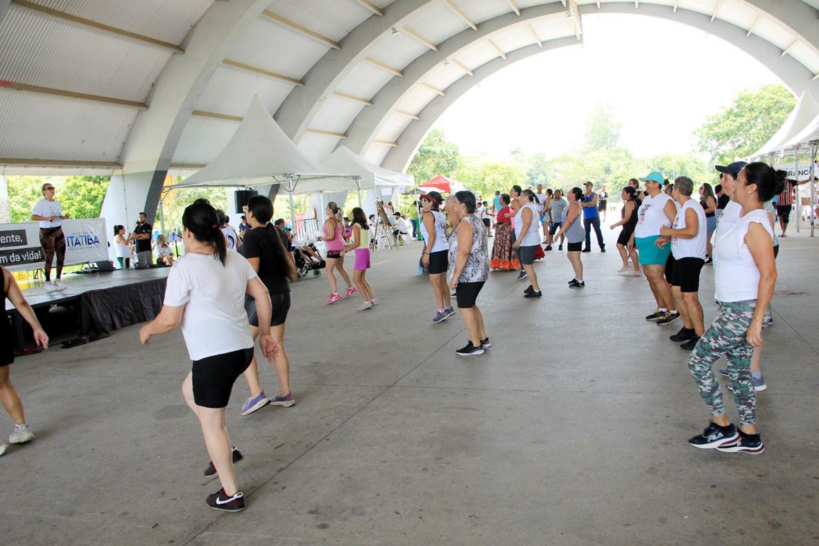 Janeiro Branco no parque divulga atividades que promovem a saúde mental