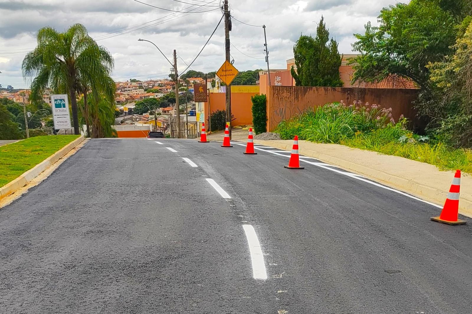 Nova avenida é aberta na região dos bairros Nova Itatiba e Giardino d’Itália