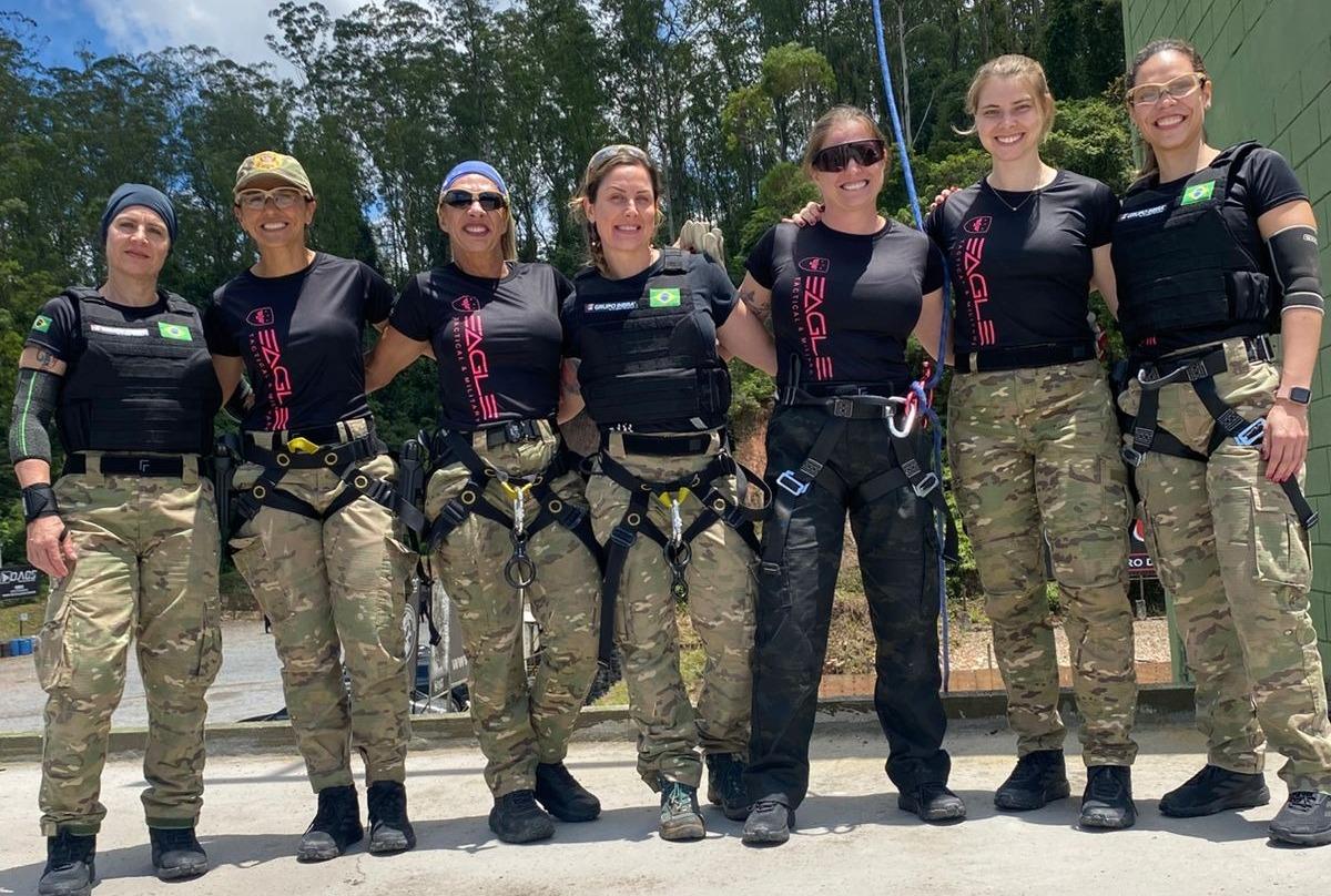 Pela 1ª vez, time feminino da Polícia Civil de SP participa de campeonato tático em Dubai