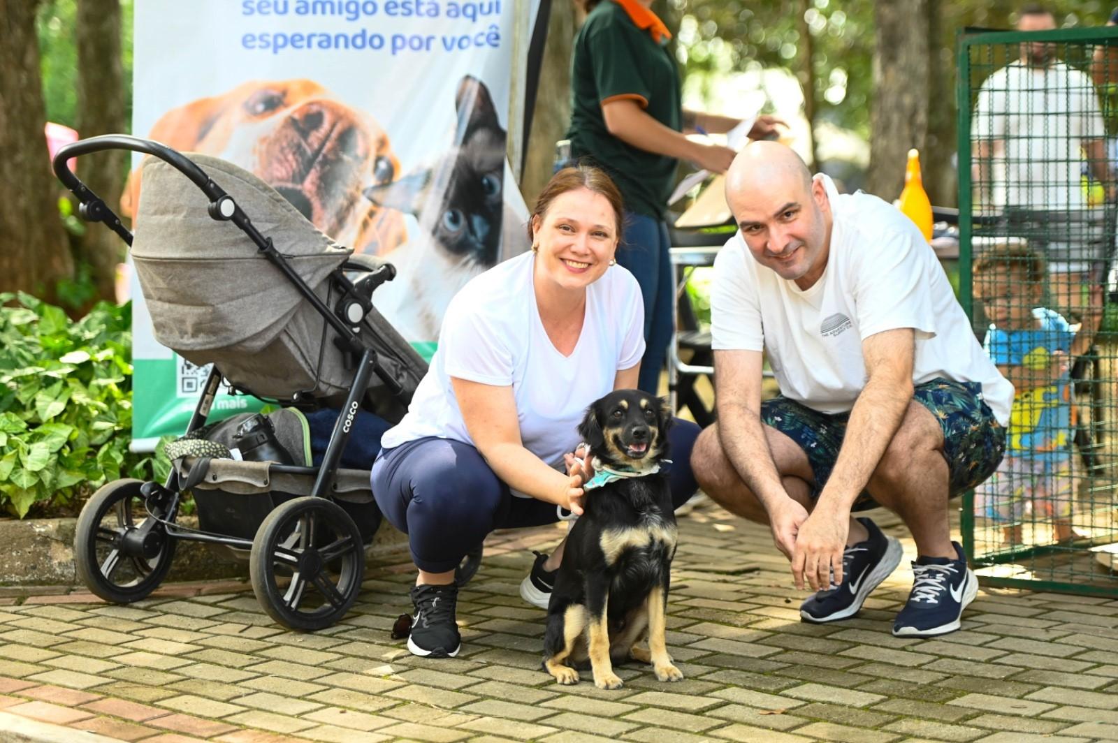 Primeira Feira de Adoção de Animais de 2025 em Campinas garante novo lar para cinco pets