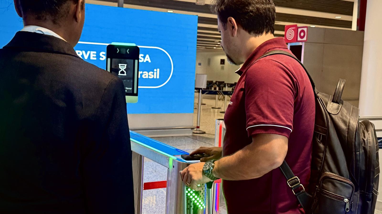 Viracopos é o primeiro aeroporto do Brasil a implementar um conjunto completo de soluções de biometria aos passageiros e tripulantes