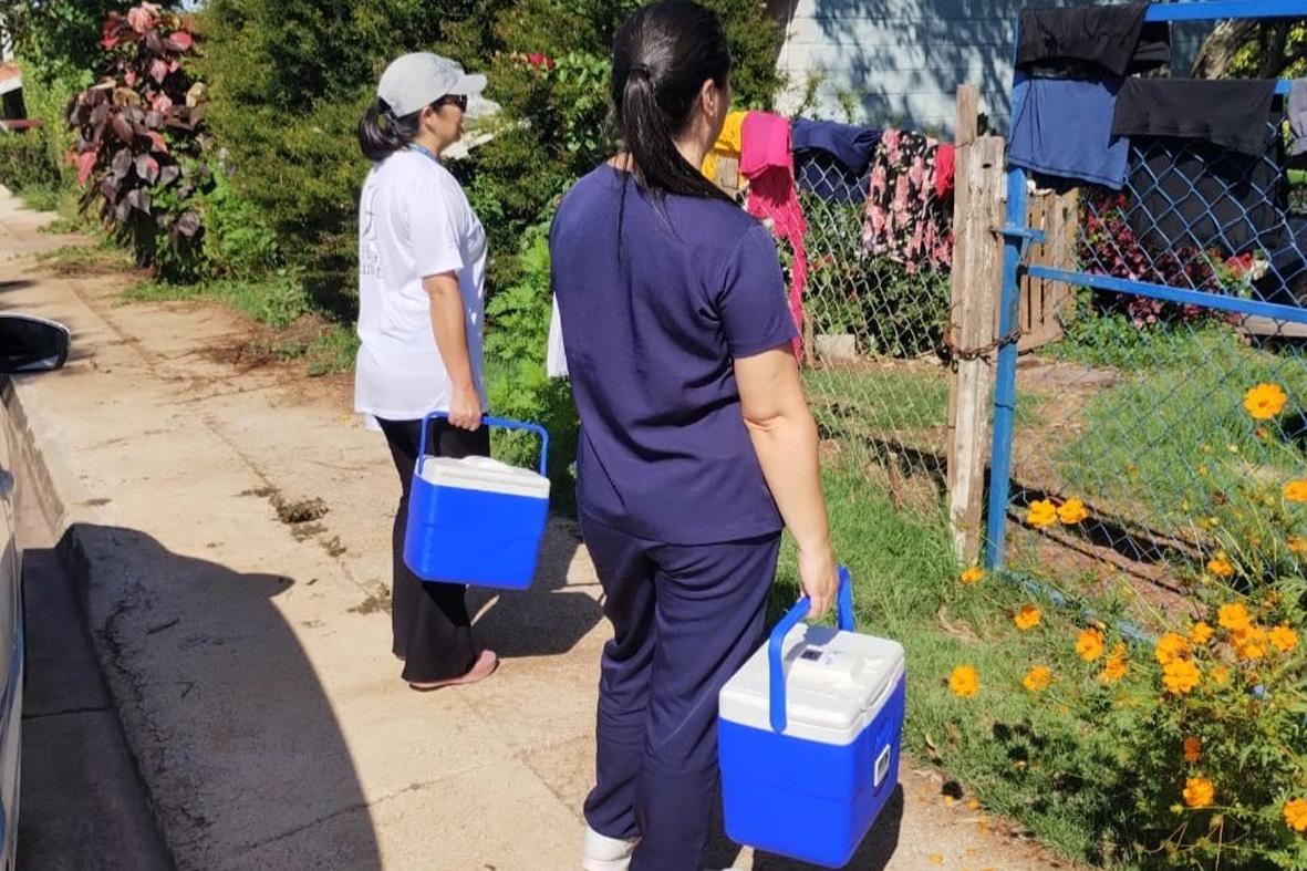 Fim de semana da Saúde soma centenas de atendimentos e vacinação na zona rural 