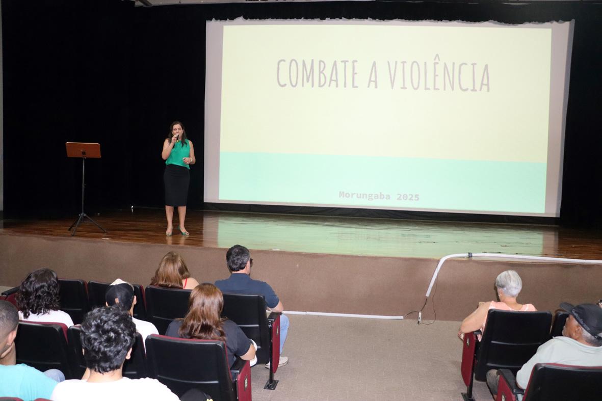 Violência doméstica é tema de palestra em Morungaba